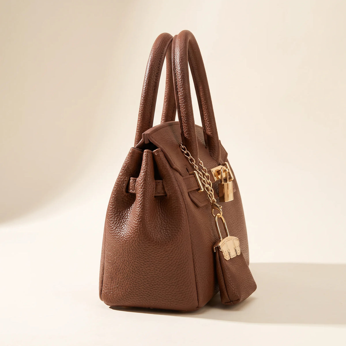 THE DUBAI BAG — BROWN