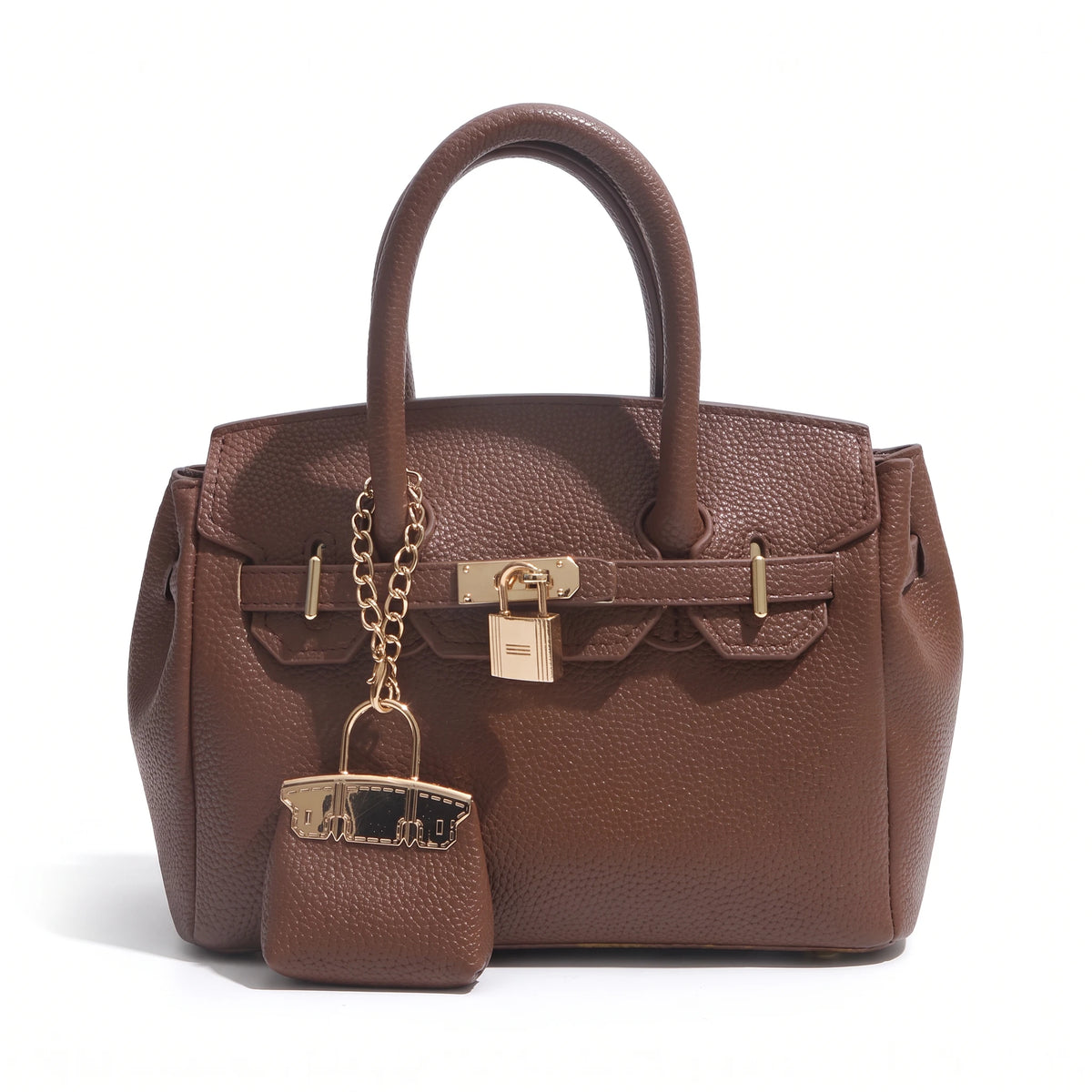 THE DUBAI BAG — BROWN