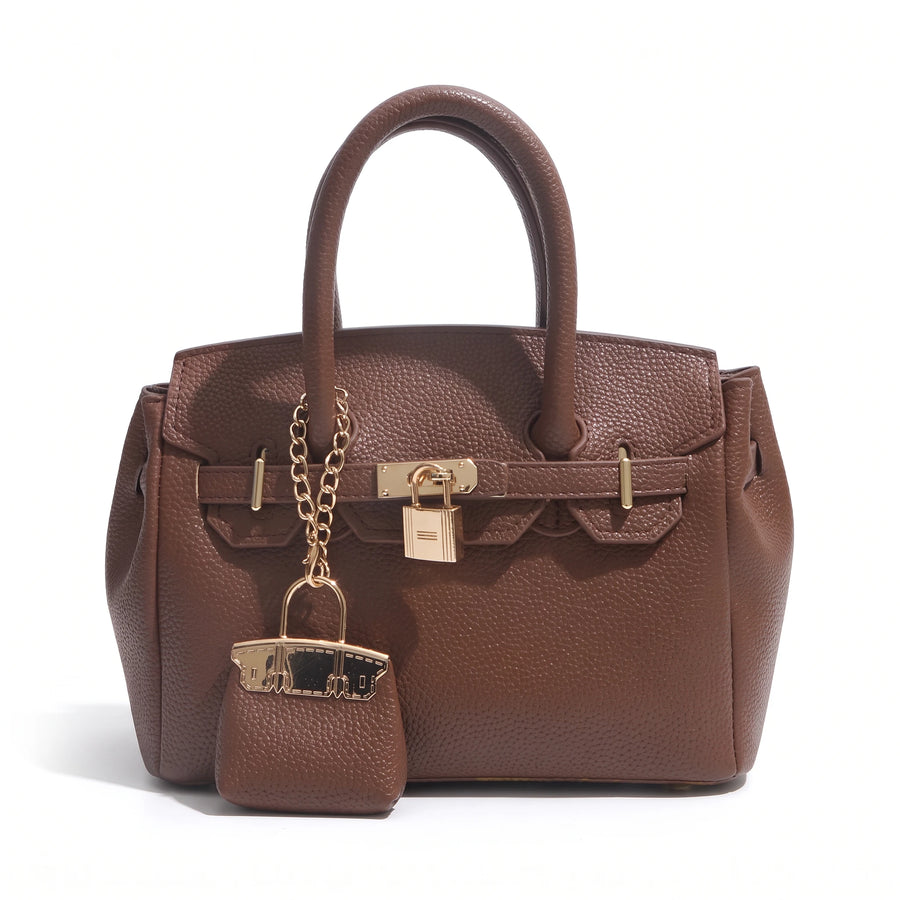 THE DUBAI BAG — BROWN