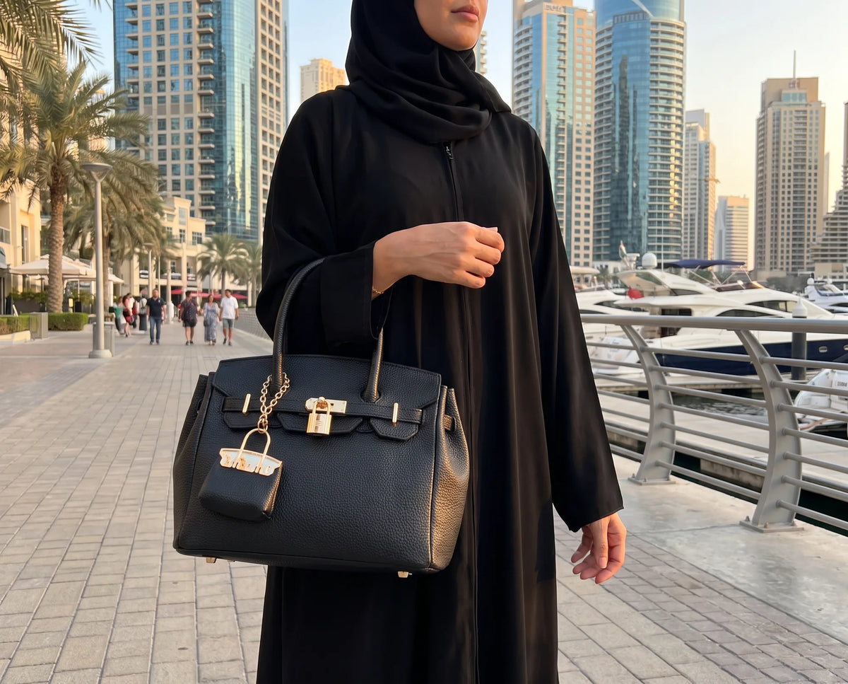 Alba Lola bag worn in the city